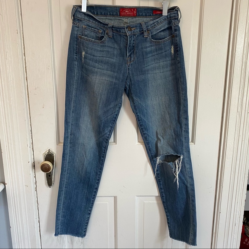 Lucky Brand “Charlie Skinny” Jeans